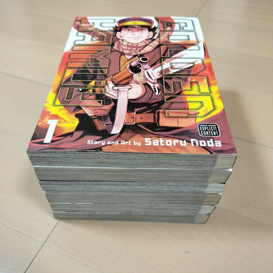 英語版　ゴールデンカムイ　1巻〜6巻