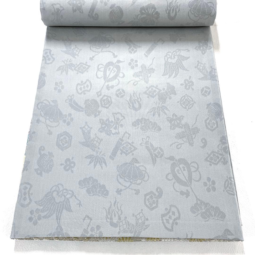 専用帯6223 6116 二点セット ●丸勇謹製 高級 正絹 六通 袋帯