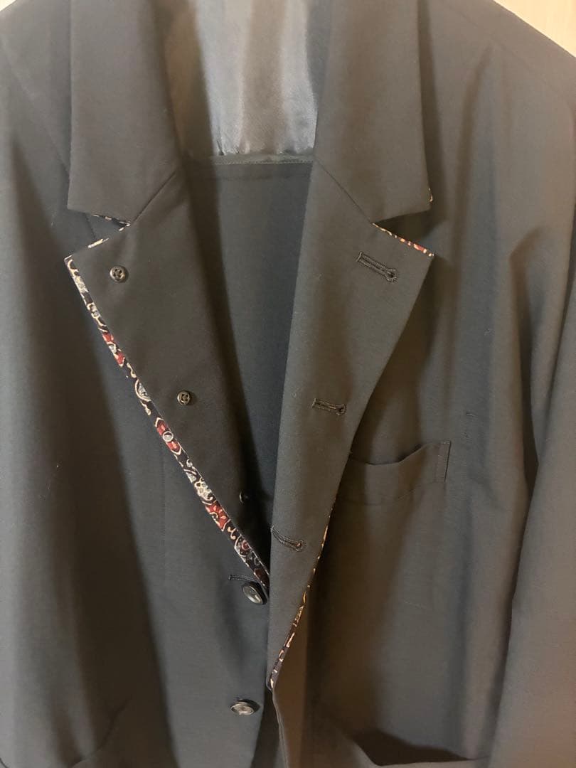 ヨウジヤマモト　ブラック テーラードジャケット