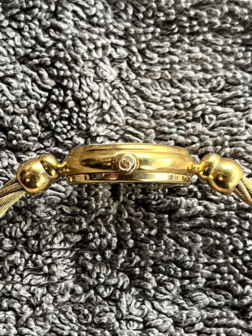 ☆美品GUCCI クォーツ腕時計 9700.21 ゴールド