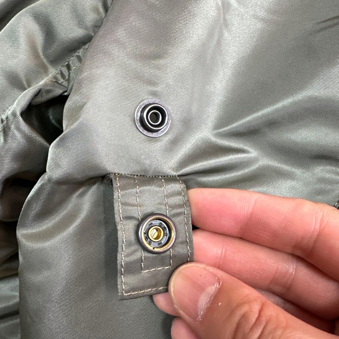 REAL SIMONS MA-1ジャケット オリーブグリーン