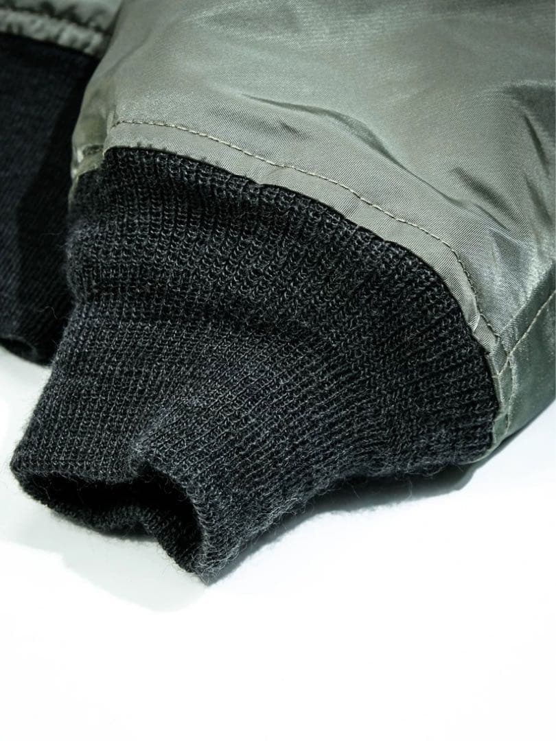 REAL SIMONS MA-1ジャケット オリーブグリーン