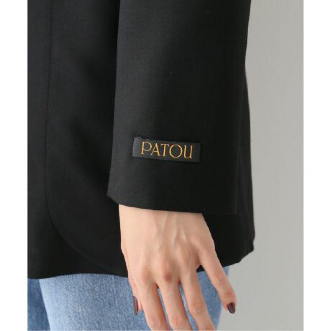 PATOU 14万 テックウールノーカラーダブルブレストジャケット