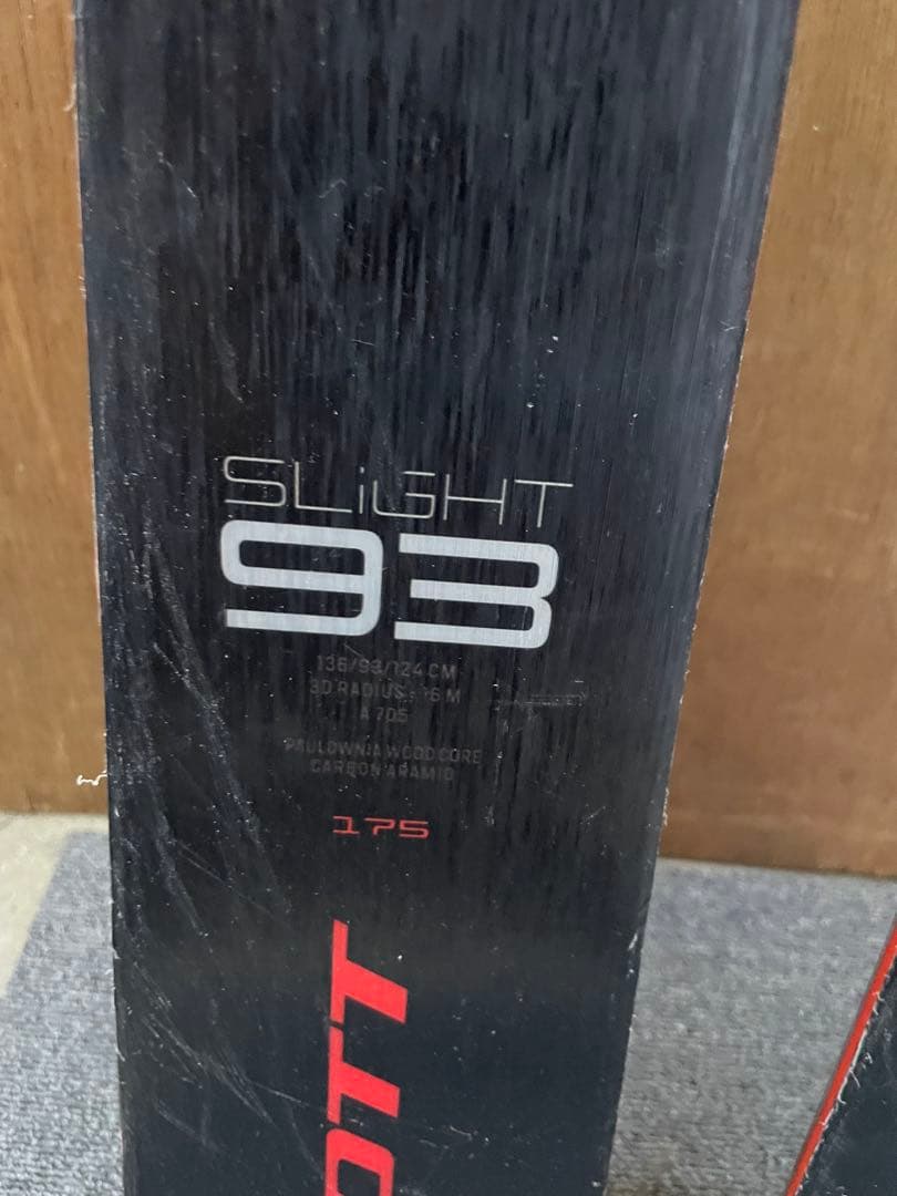 Scott slight 93 スキー 板 slight 175