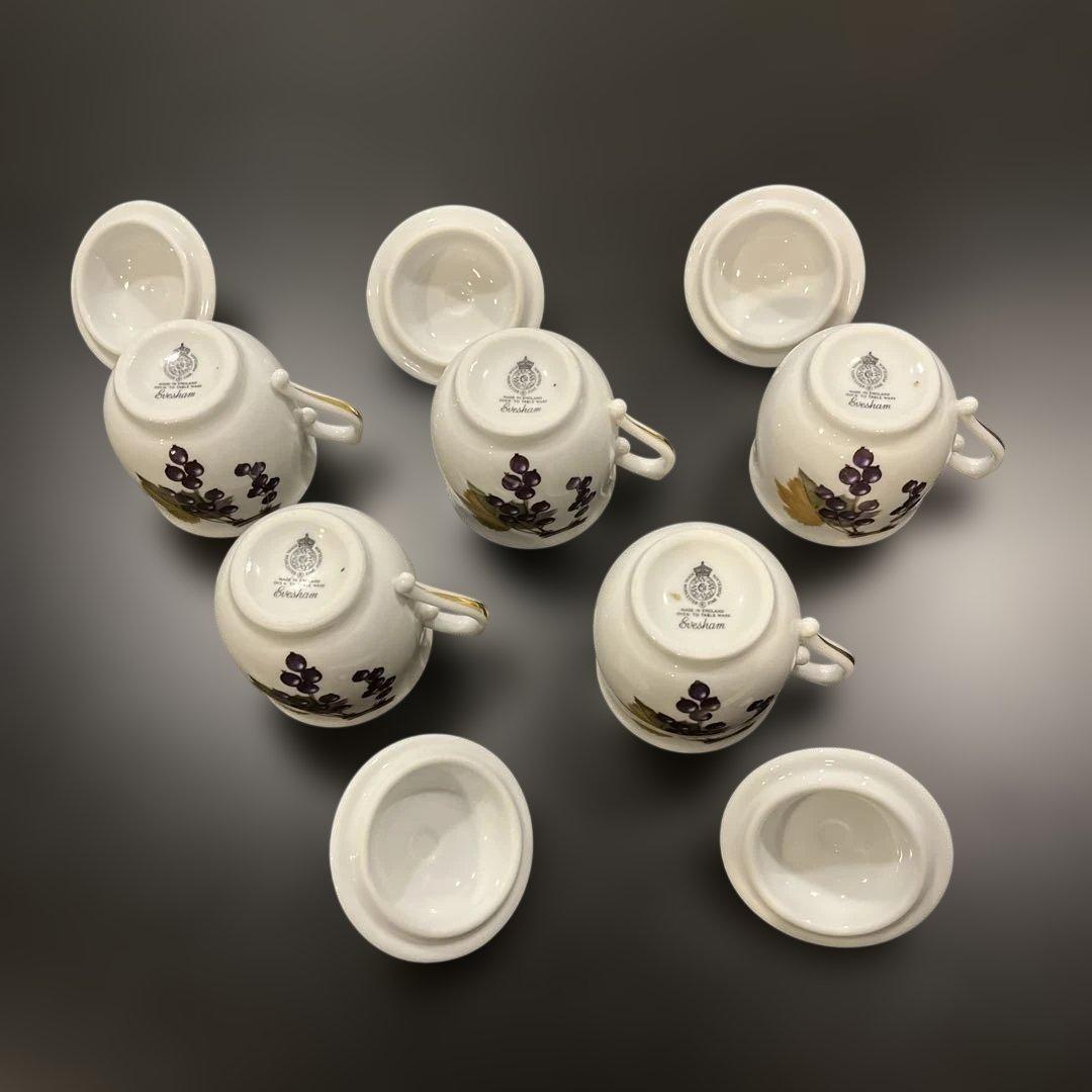 ロイヤルウースター　蓋つきカップ　5個セット