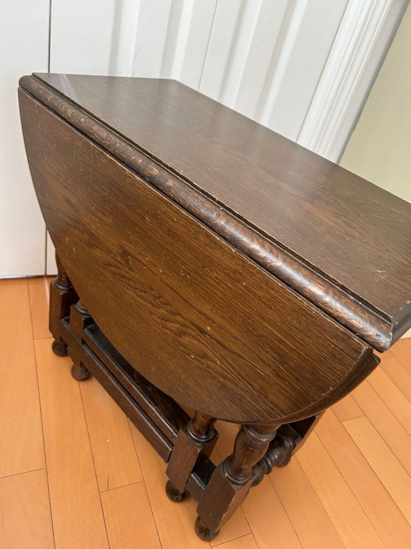 アンティーク　ドロップリーフテーブル