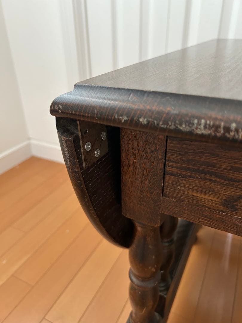 アンティーク　ドロップリーフテーブル