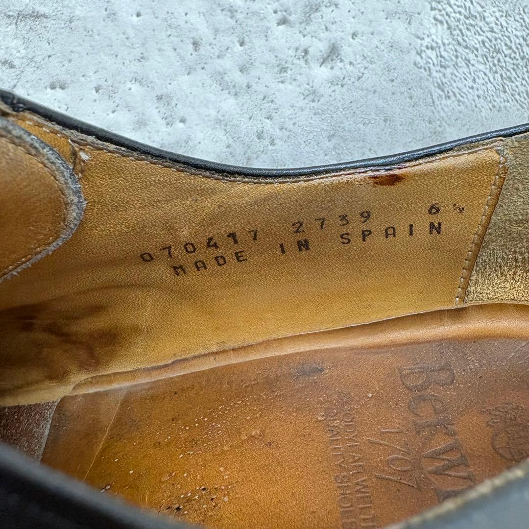 Berwick1707 バーウィック ストレートチップ 2739