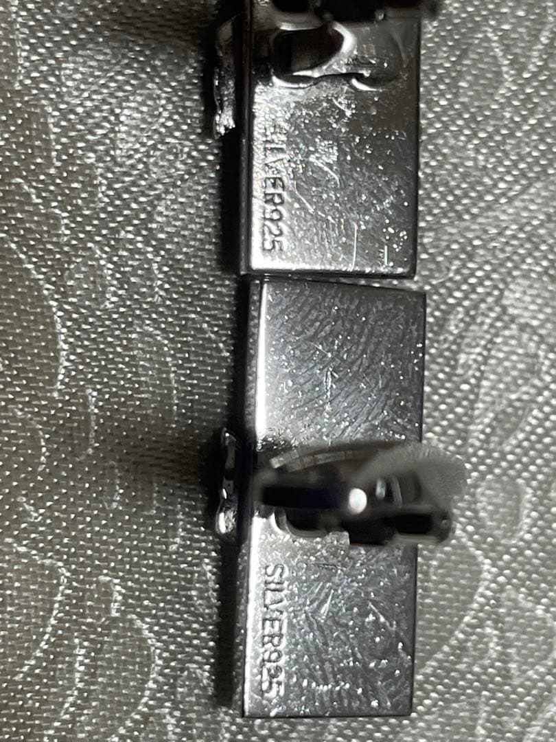 YSL イヴサンローラン SILVER925 28gカフス＆タイピン ／銀製