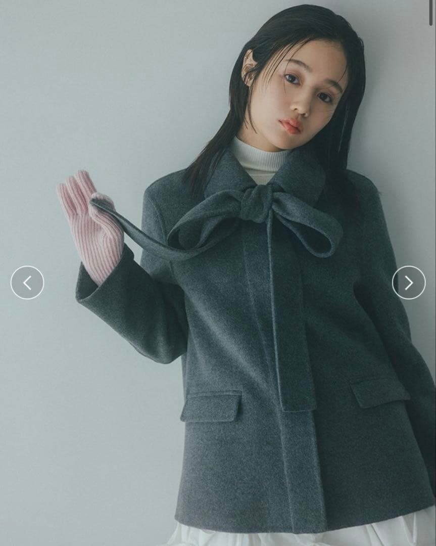 SNIDEL リバーリボンージャケット