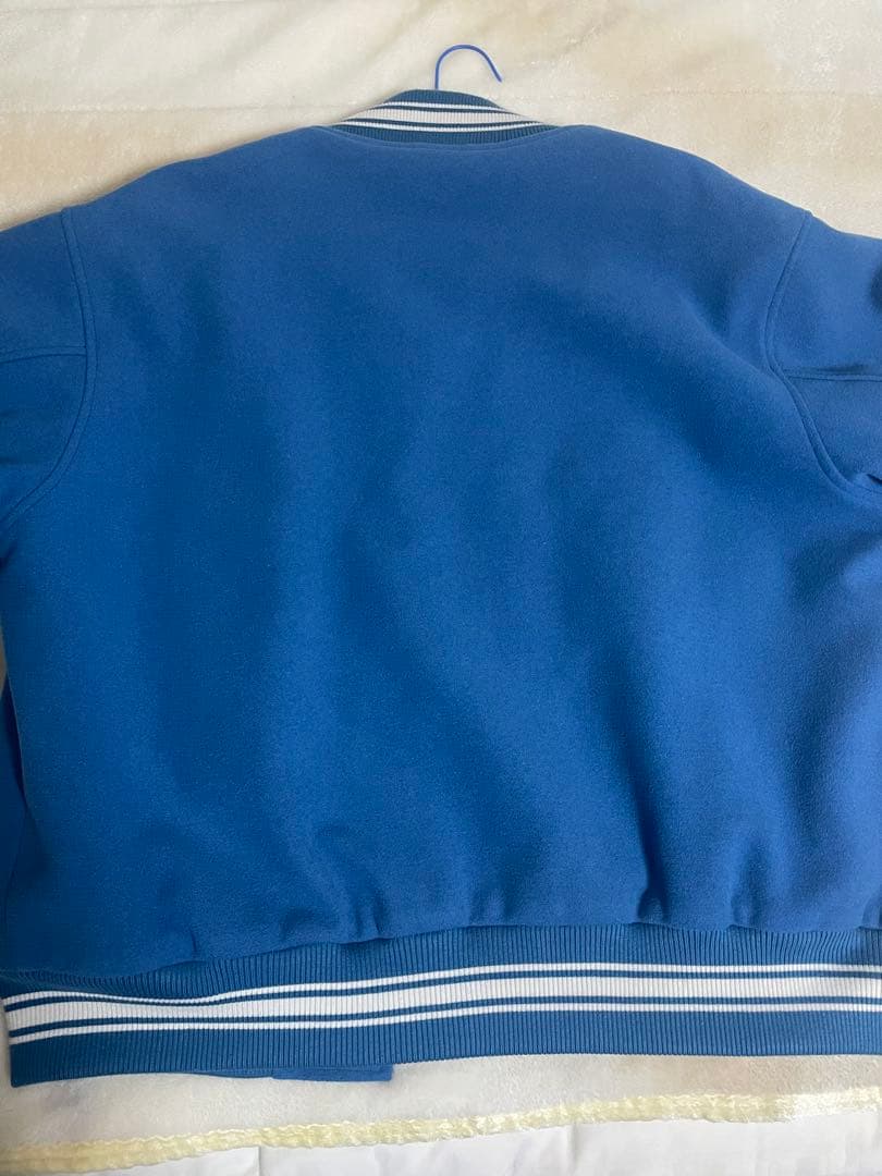 た*あ様 レア　stussy スタジャン Lサイズ 青