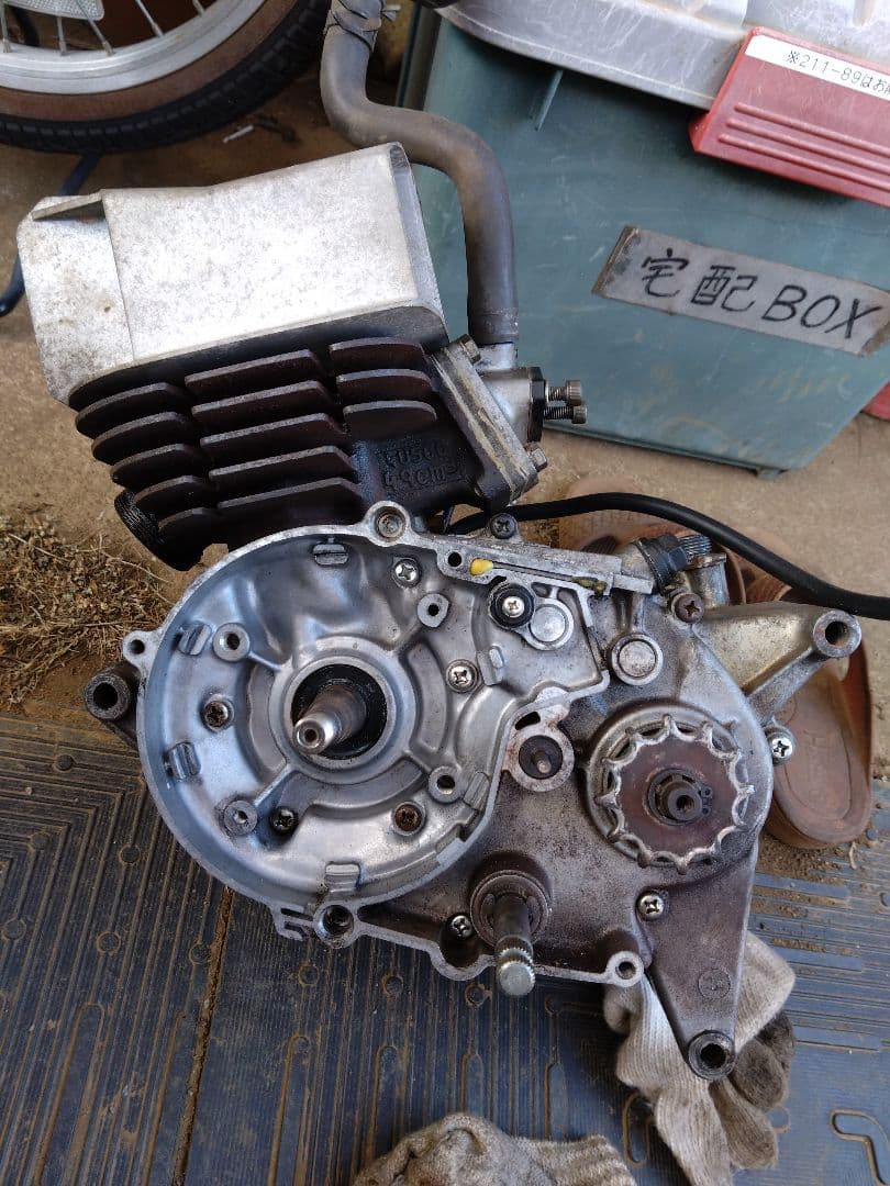 YSR50　2AL 実働エンジン　引き取り限定