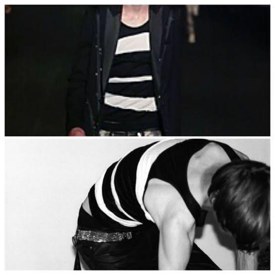 ディオールオム エディ2004SS strip期 タンクトップ S