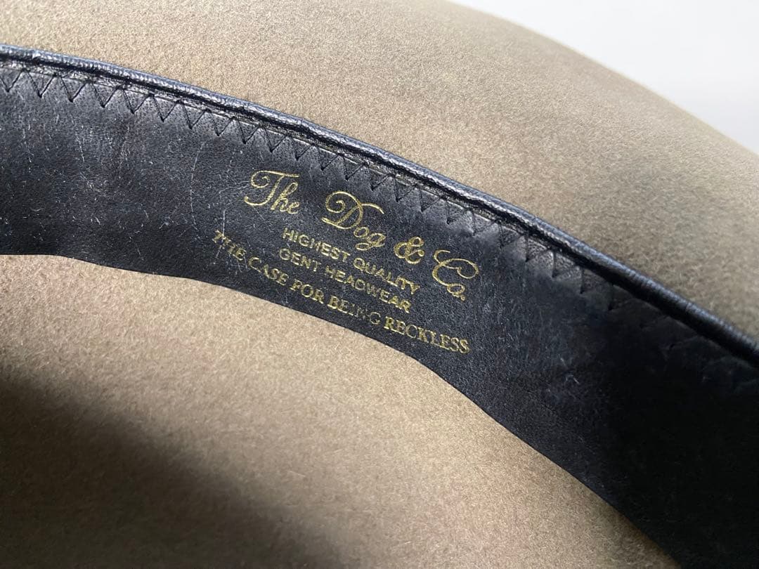 THE H.W. DOG & CO. ワイルドラビットファーハット　38