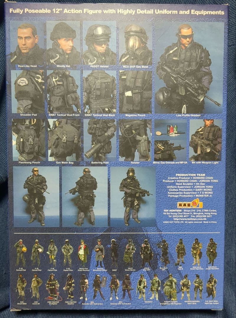 専用1/6 Hot Toys SWAT ver2.0　A
