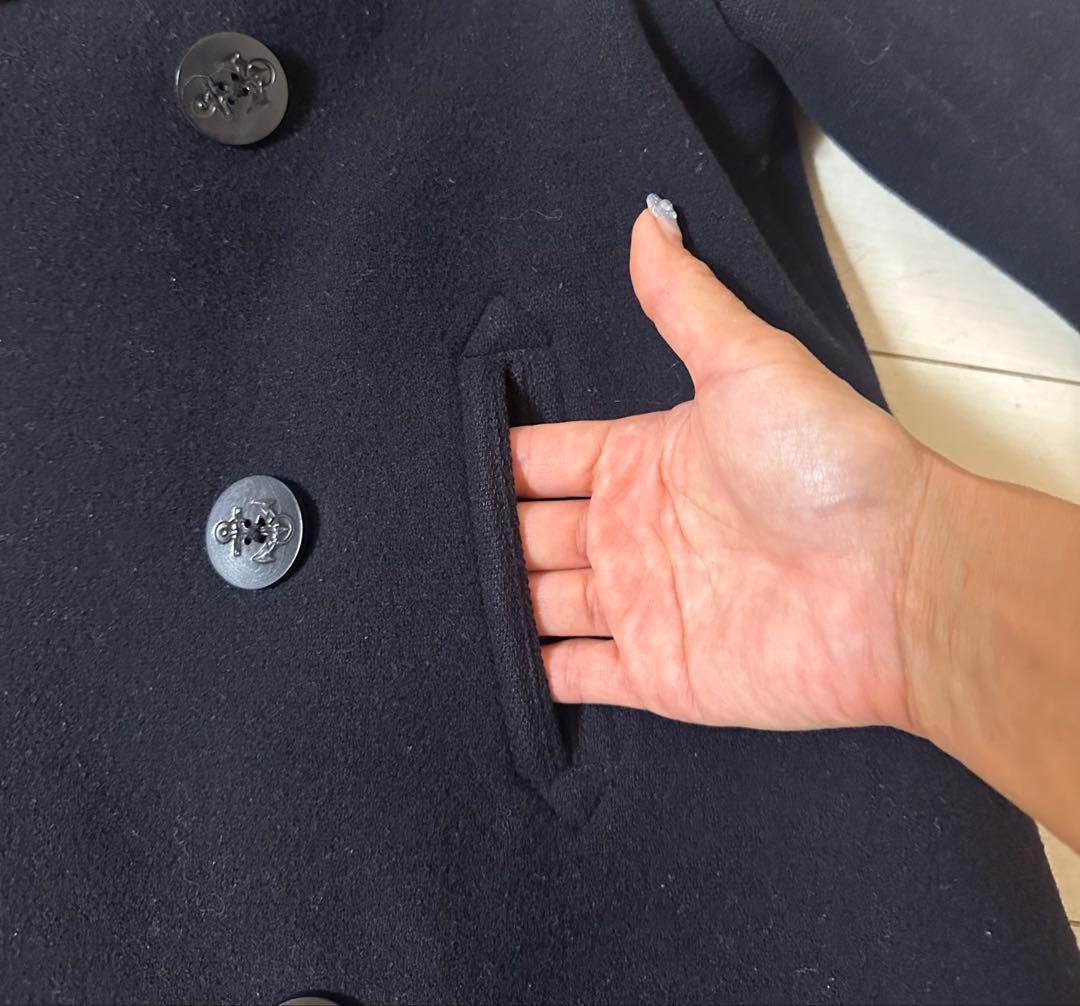 ラルフローレン ネイビー Pコート 150（身長145-155） 大人XS相当