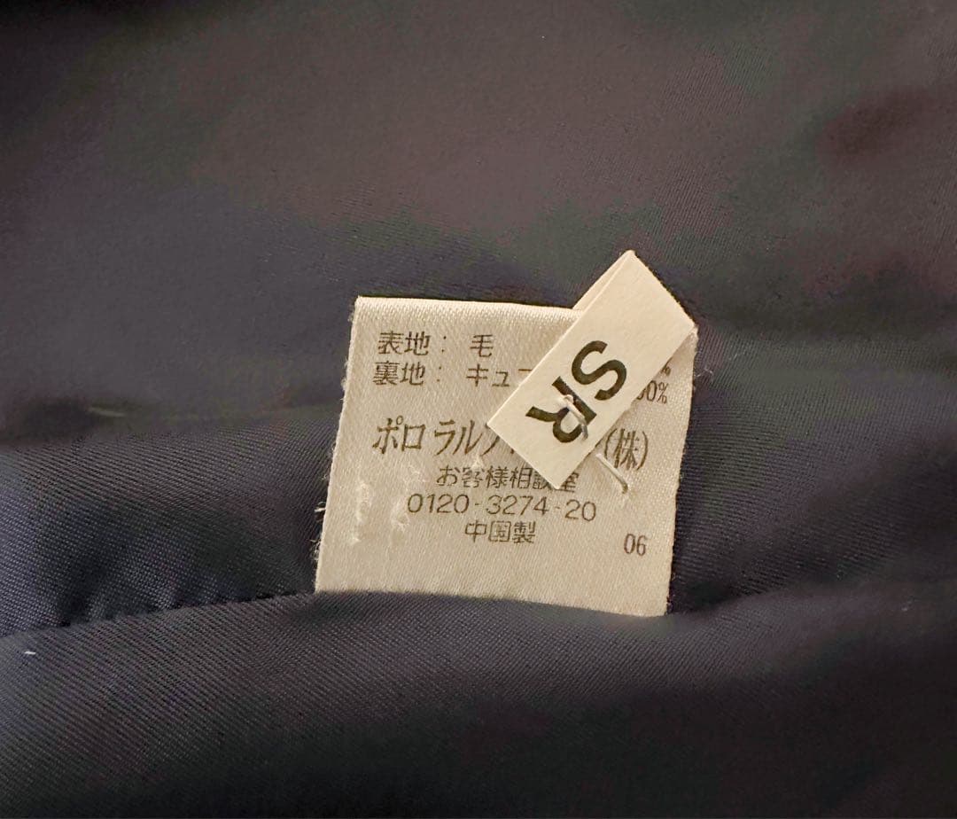 ラルフローレン ネイビー Pコート 150（身長145-155） 大人XS相当