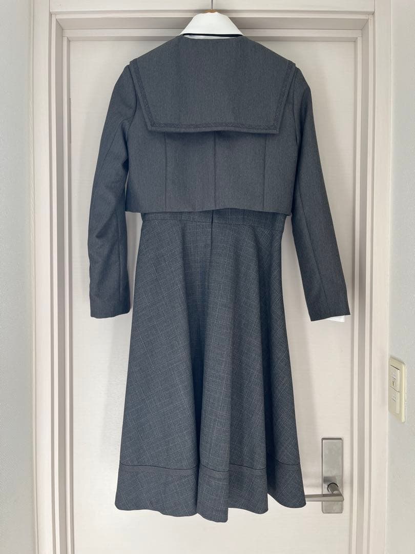 arisana フォーマルスーツ 卒業式　4点セット160 グレー