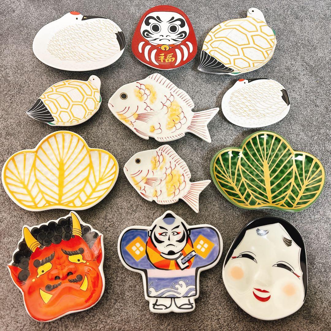 中村あお様ご依頼品　有田焼　幸楽窯　お正月15点セット