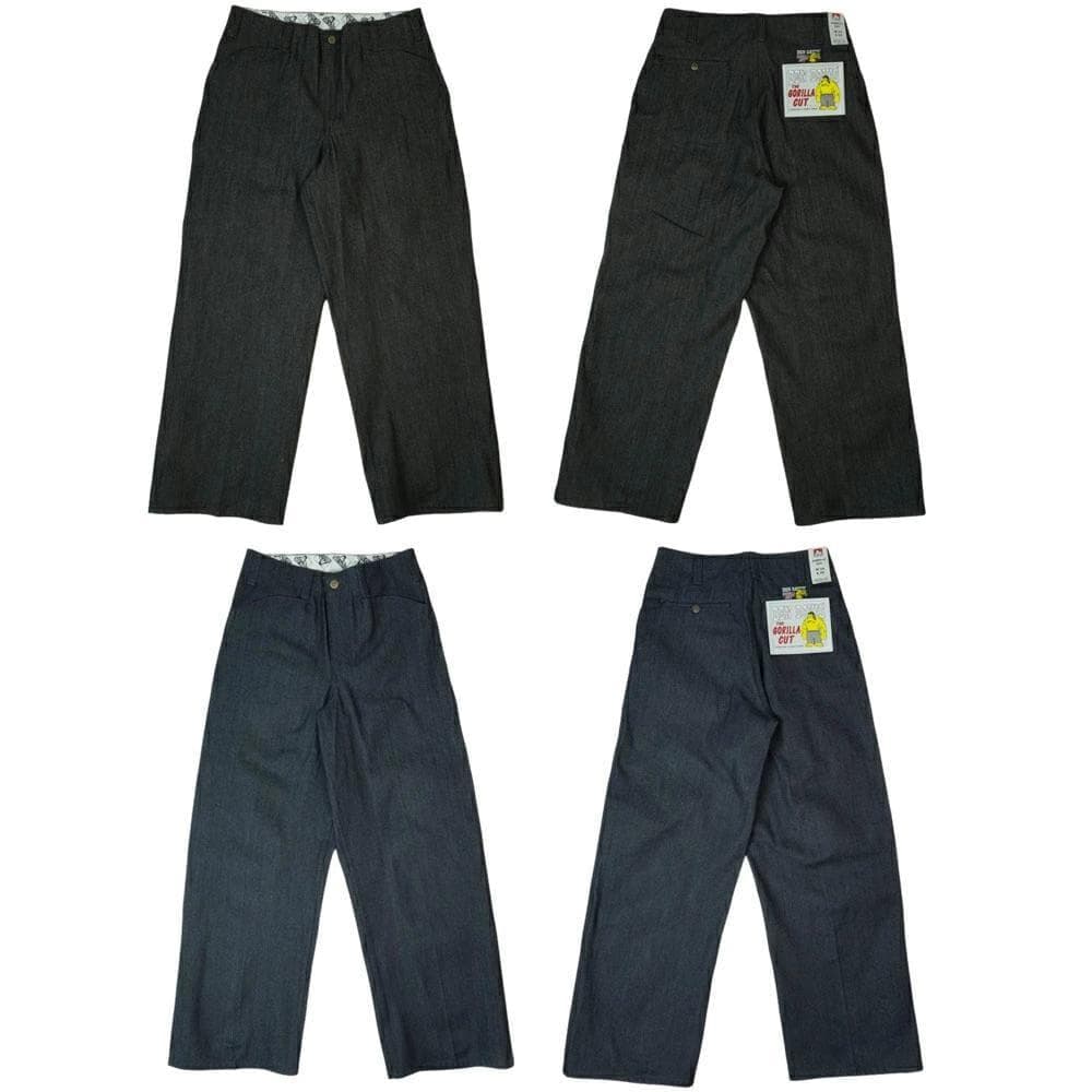 新品W34ベンデイビスbendavisゴリラカットインディゴデニムワークパンツ