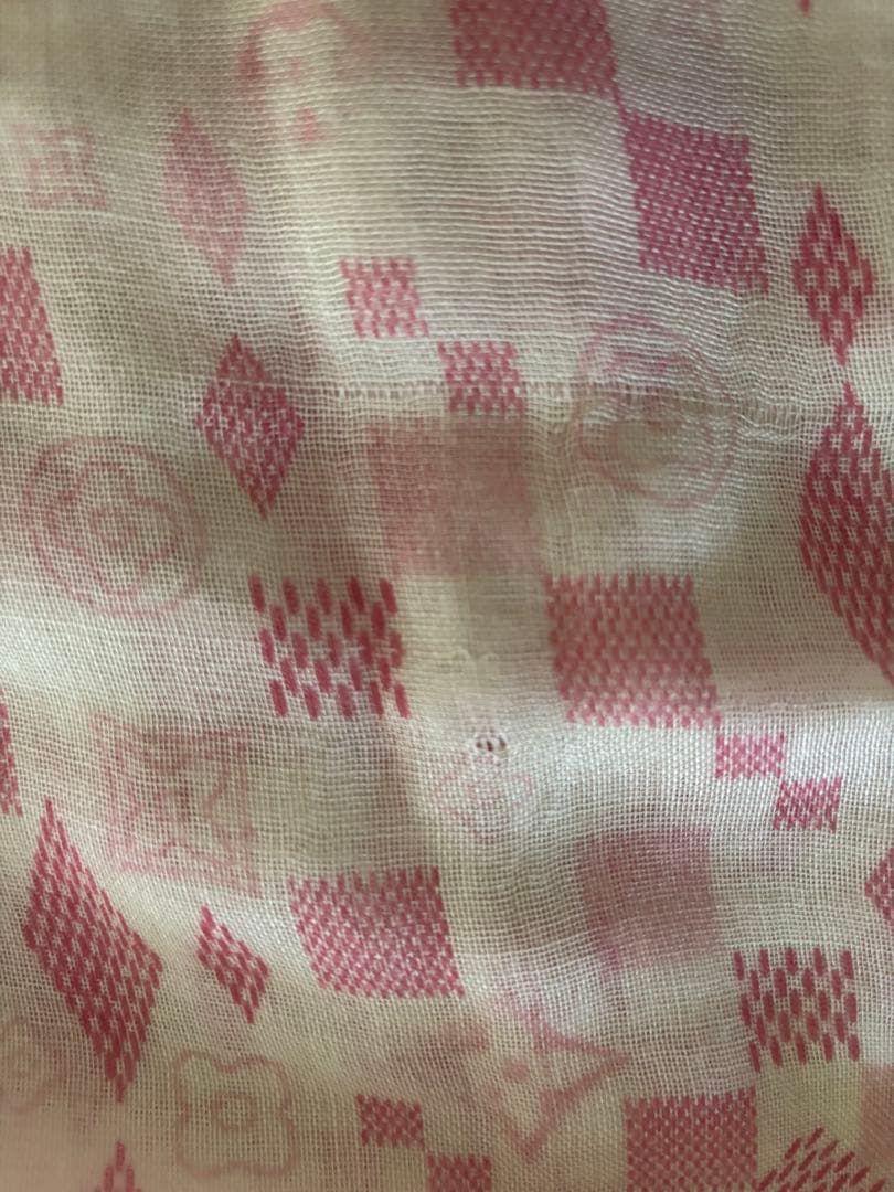 LOUIS VUITTON ルイヴィトン　ストール　ピンク　カシミア