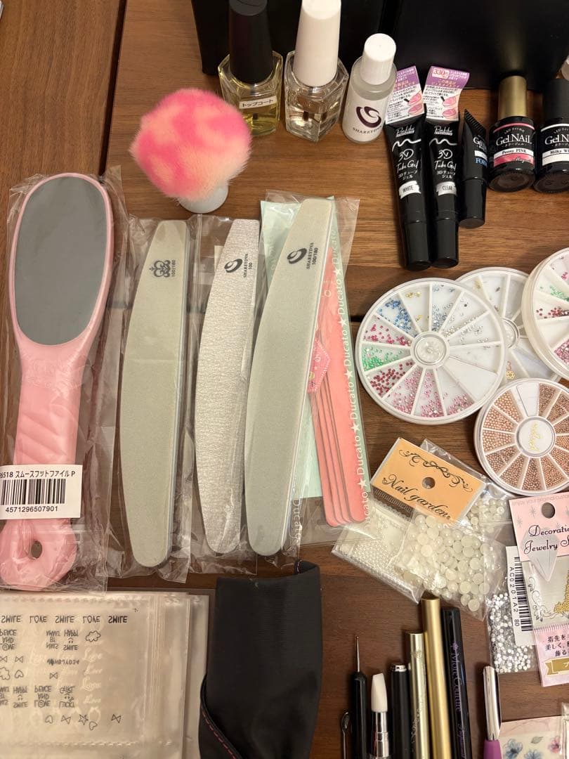 ジェル ネイル用品 まとめ売り ネイルアート ラメ リーフジェル プティール