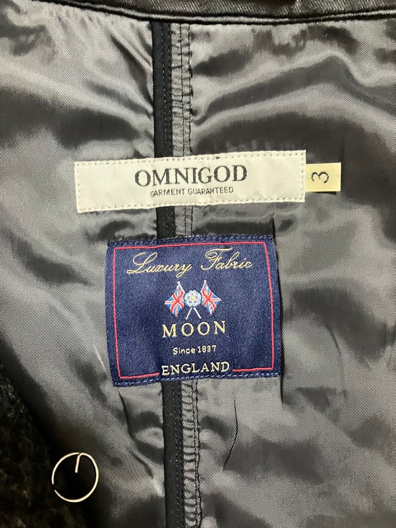 OMNIGOD イギリス製素材カバーオール