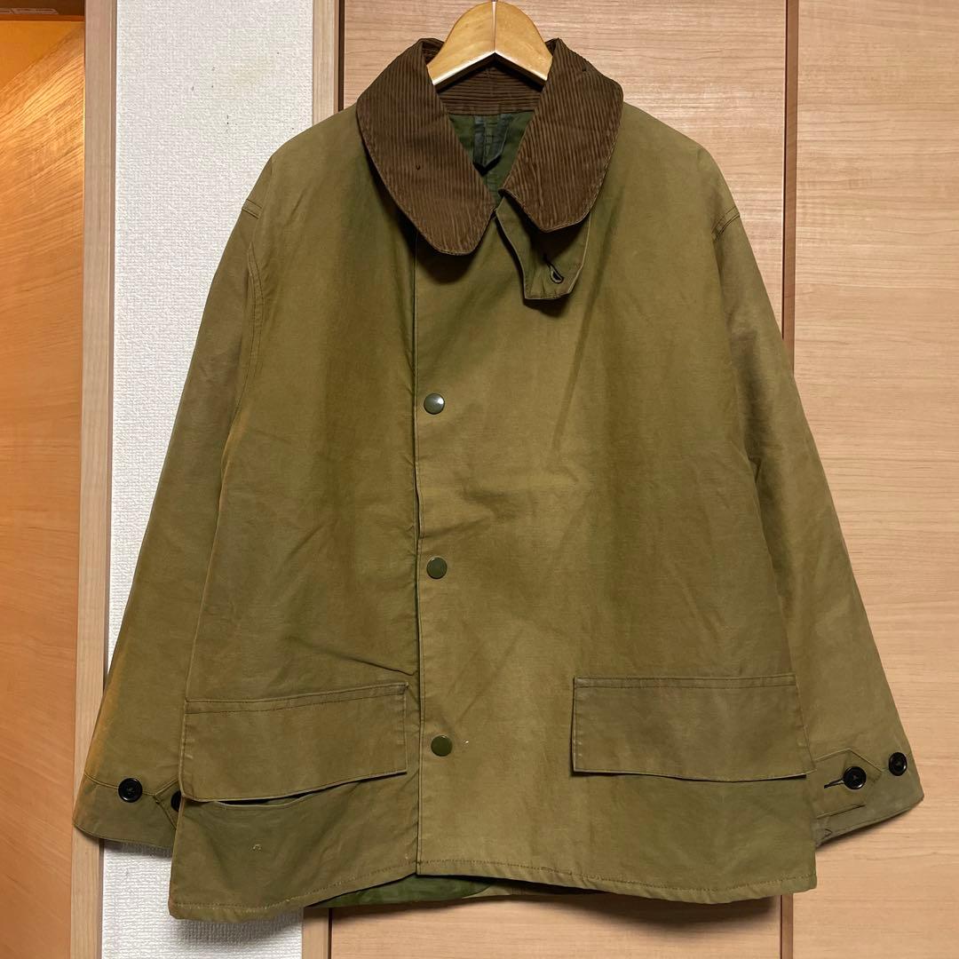 1ワラントリメイク品【barbour】3/4 短丈リサイズヴィンテージジャケット