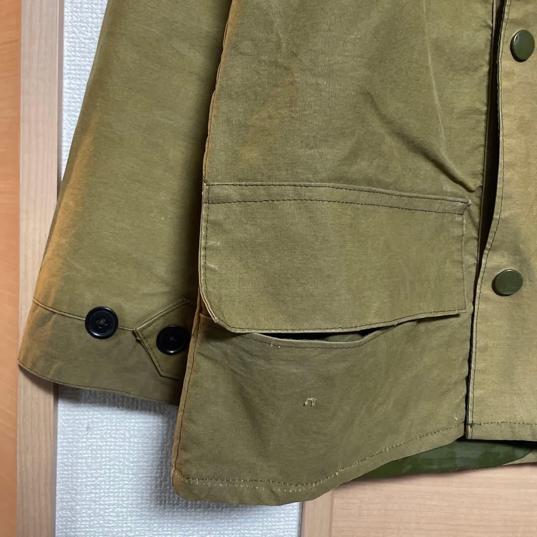 1ワラントリメイク品【barbour】3/4 短丈リサイズヴィンテージジャケット