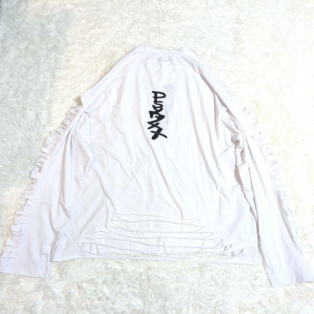 PSYNYXX(プシュニクス)×破壊骨りあ　コラボロンT 白