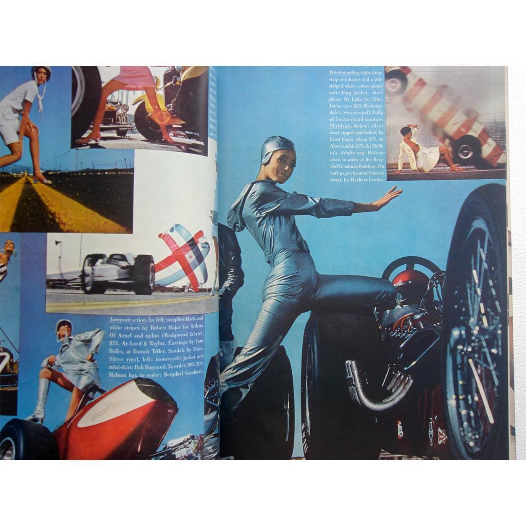 女性情報誌 Vogue Magazine April 15 1967 Twiggy