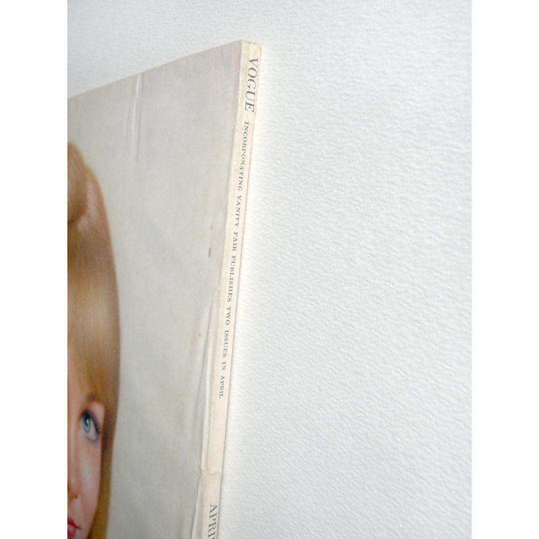 女性情報誌 Vogue Magazine April 15 1967 Twiggy