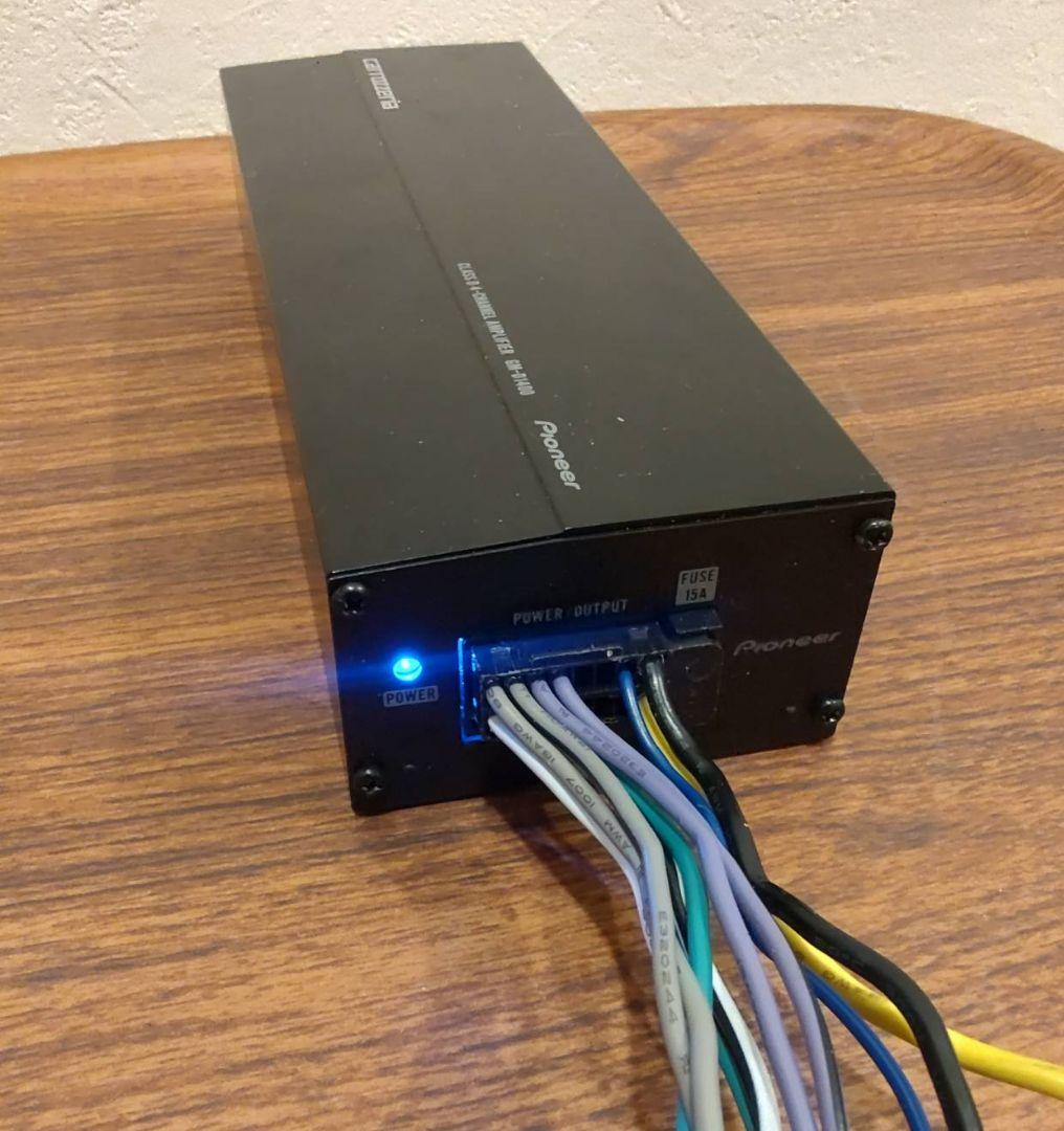 carrozzeria GM-D1400Ⅱ 4chパワーアンプ 100W