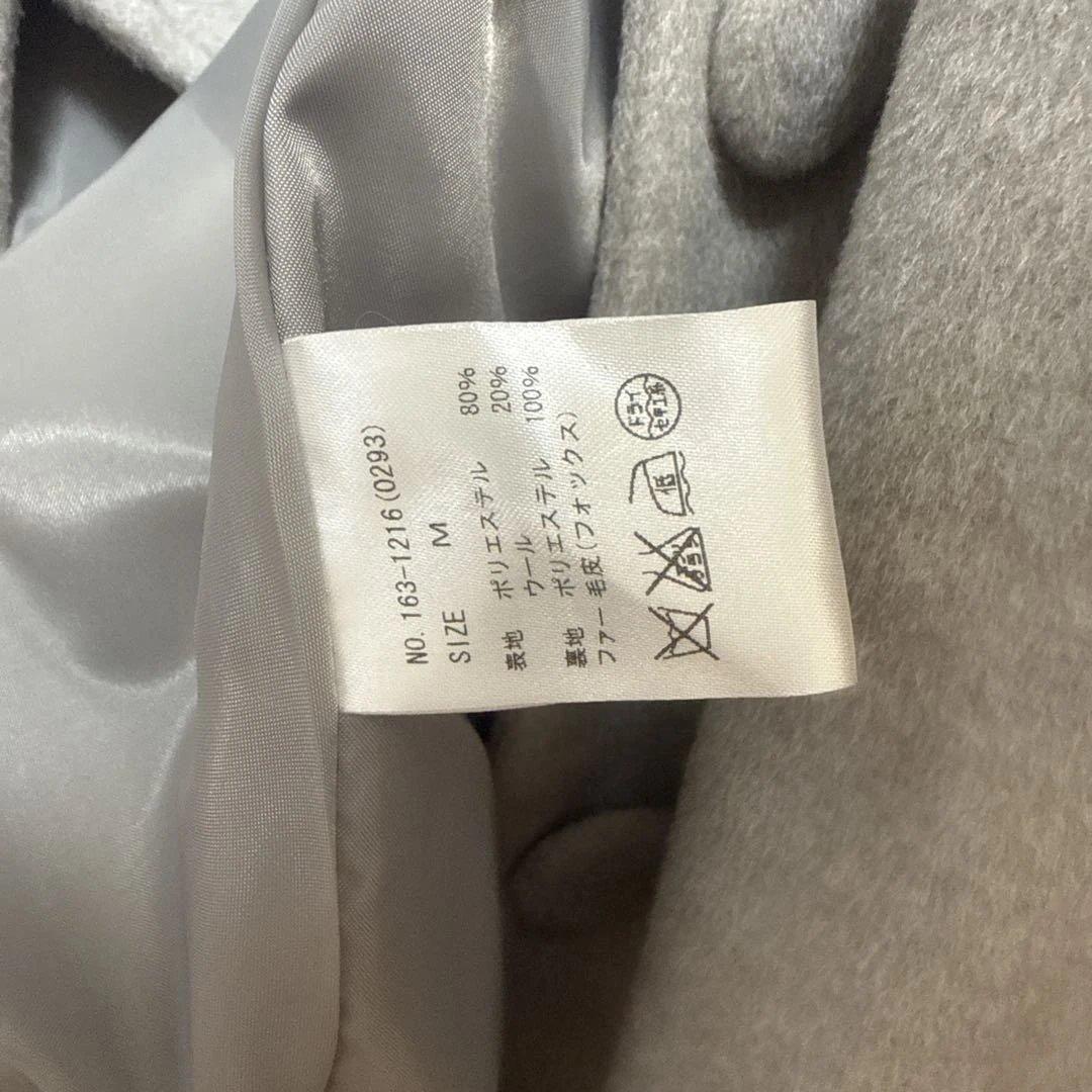 CECIL Mc BEE ファーポンチョコート M