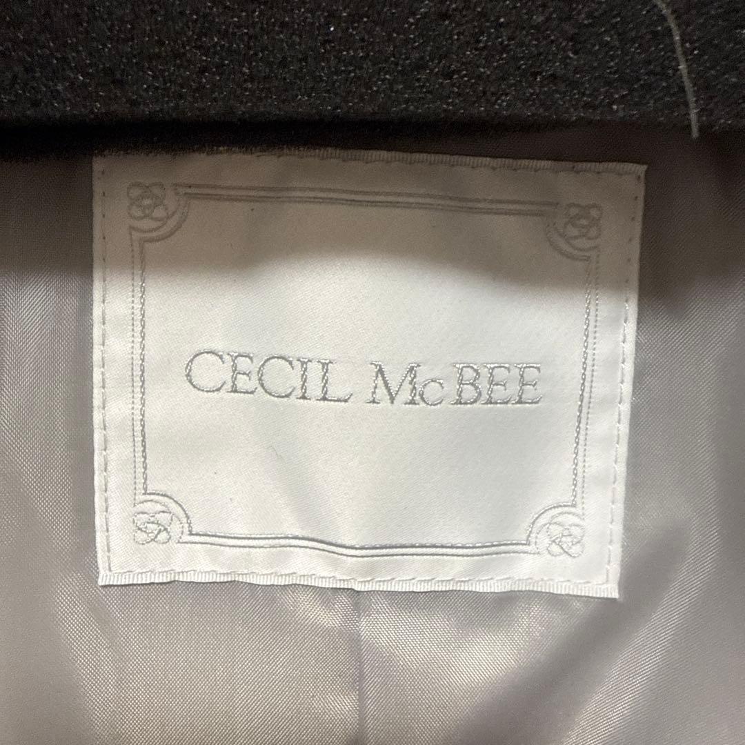 CECIL Mc BEE ファーポンチョコート M