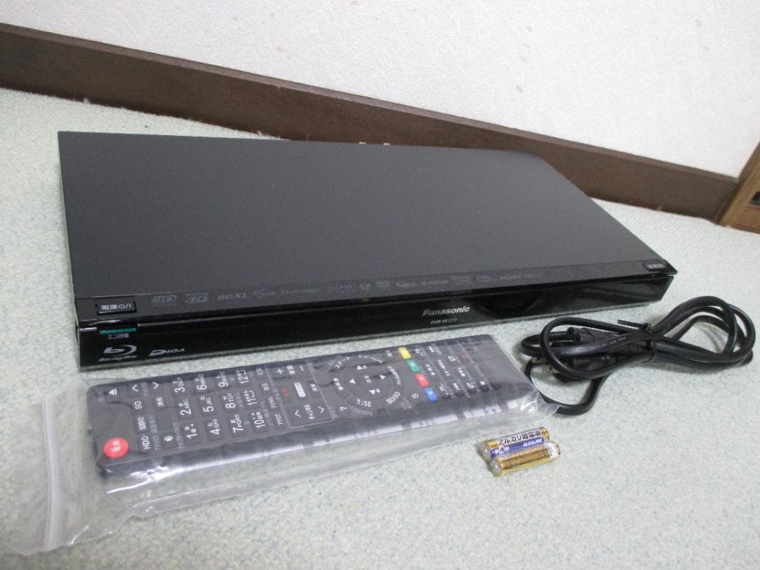動作良好☆Panasonic ブルーレイレコーダーDIGA DMR-BRT220