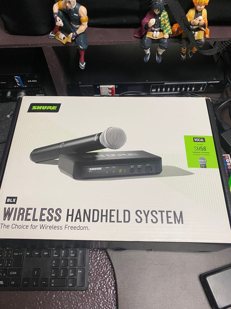 SHURE BLX24 SM58ワイヤレスマイク