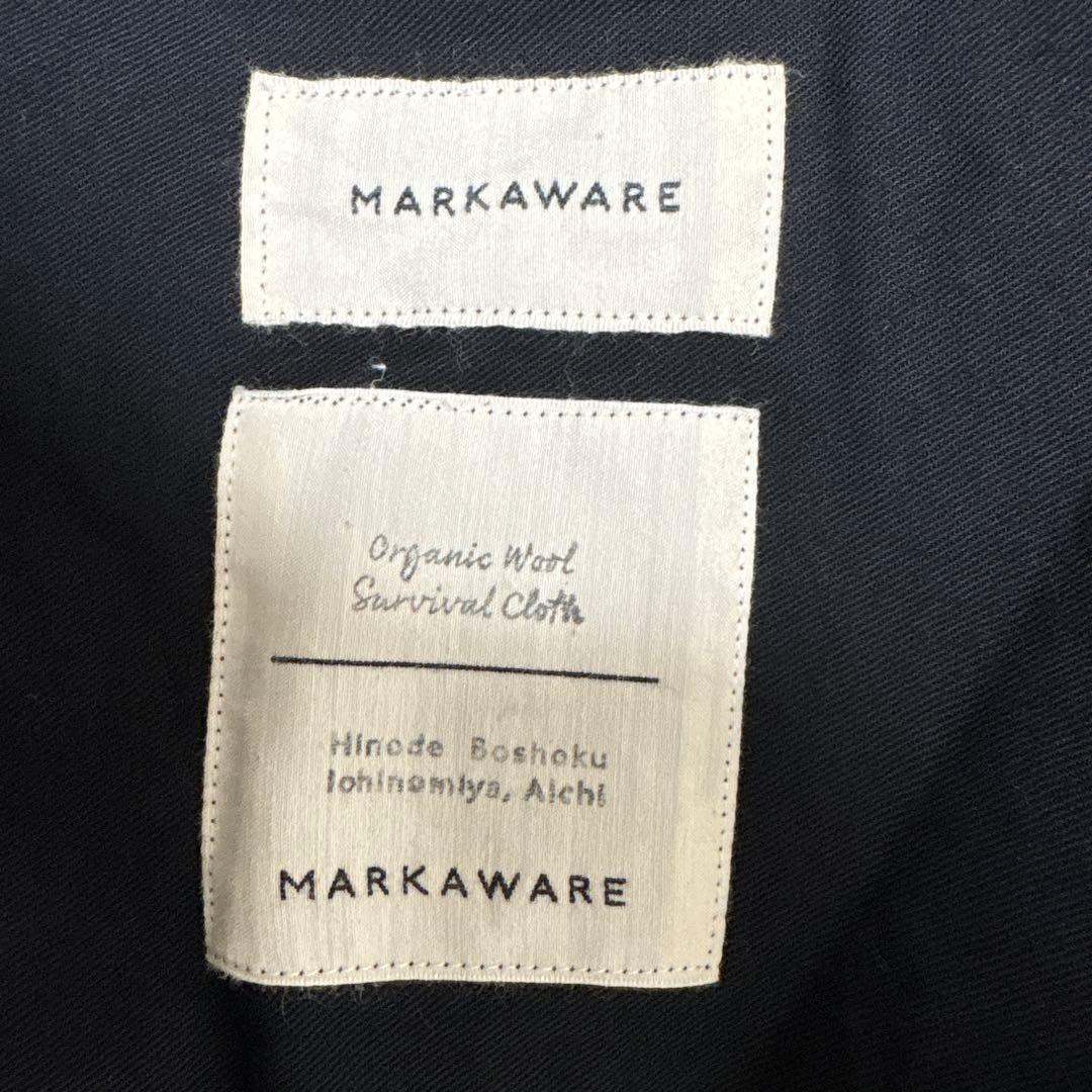 パンツ MARKAWARE PLEATEDTROUSERS SURVIVAL CLOTH