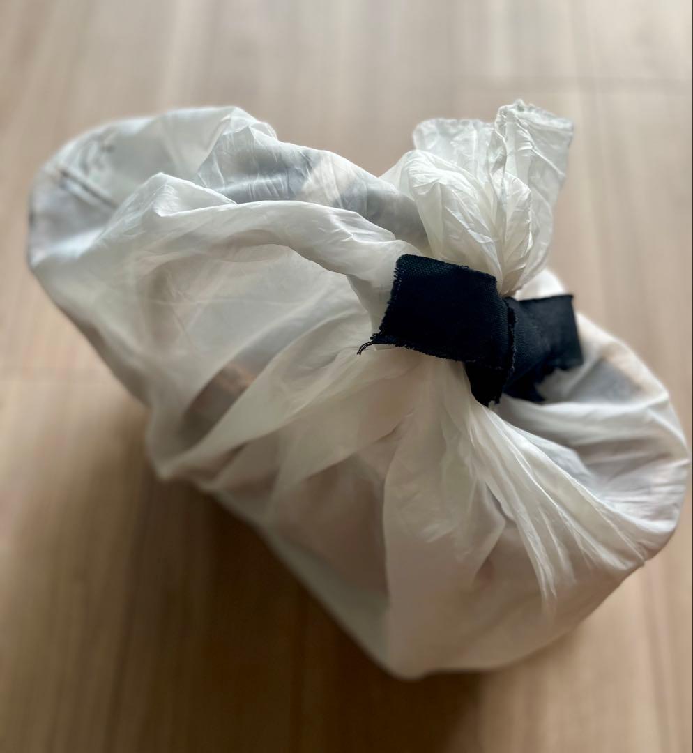 ebagos 「マルシェ」ブライドルレザー×紅籐GREY（定番トート） エバゴス