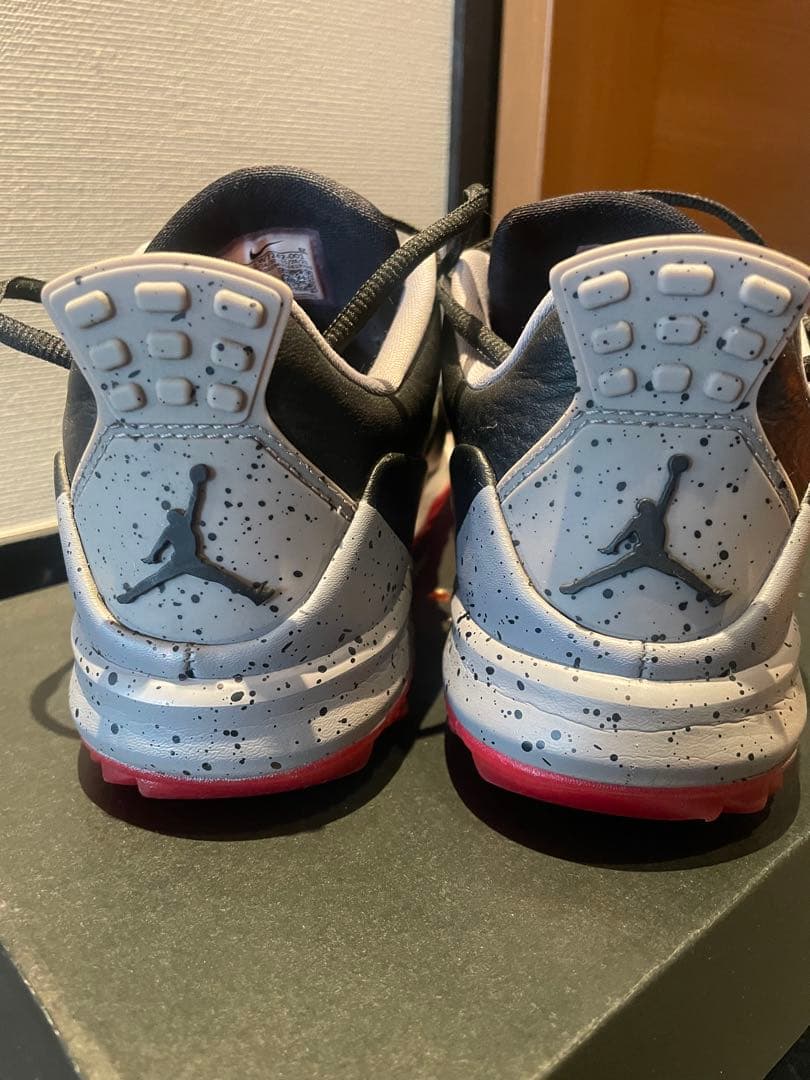 Jordan ゴルフシューズ ブラック/レッド