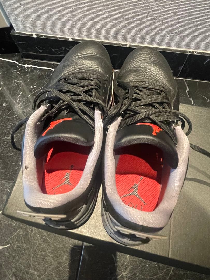 Jordan ゴルフシューズ ブラック/レッド