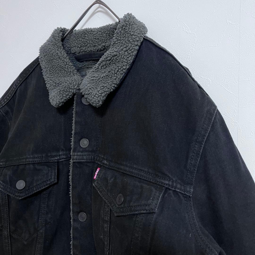 極美品 Levis シェルパ トラッカー ジャケット デニムジャケット 裏ボア