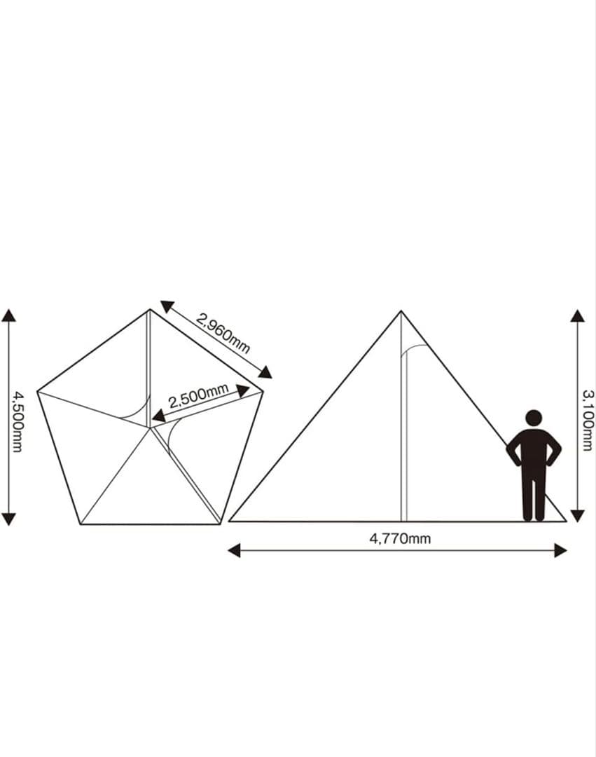 ハイキングテンマクデザイン サーカスTC MID+ 2 人用キャンプ&ハイキング