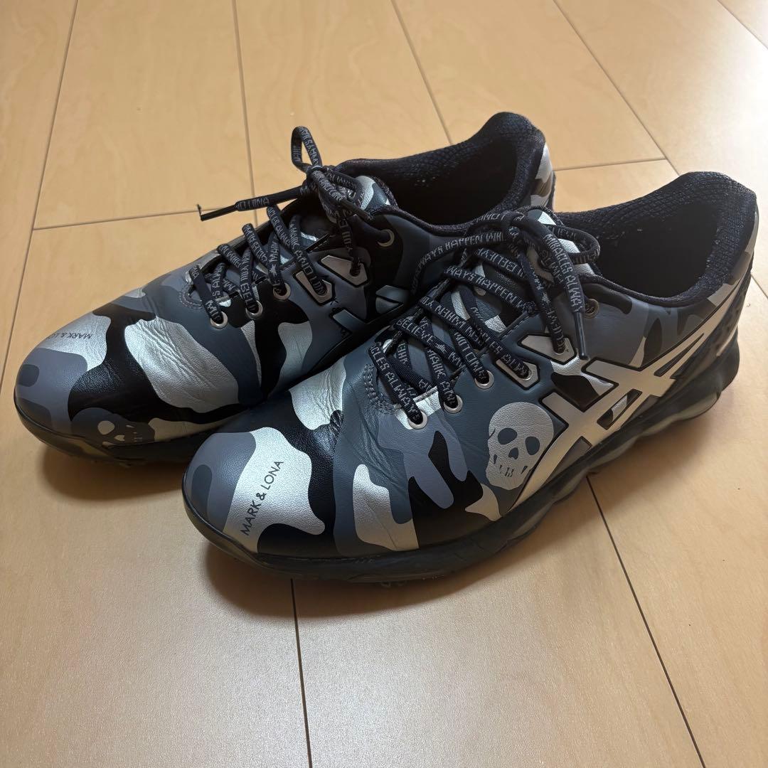 【河童】ASICS マーク＆ロナ ゴルフシューズ
