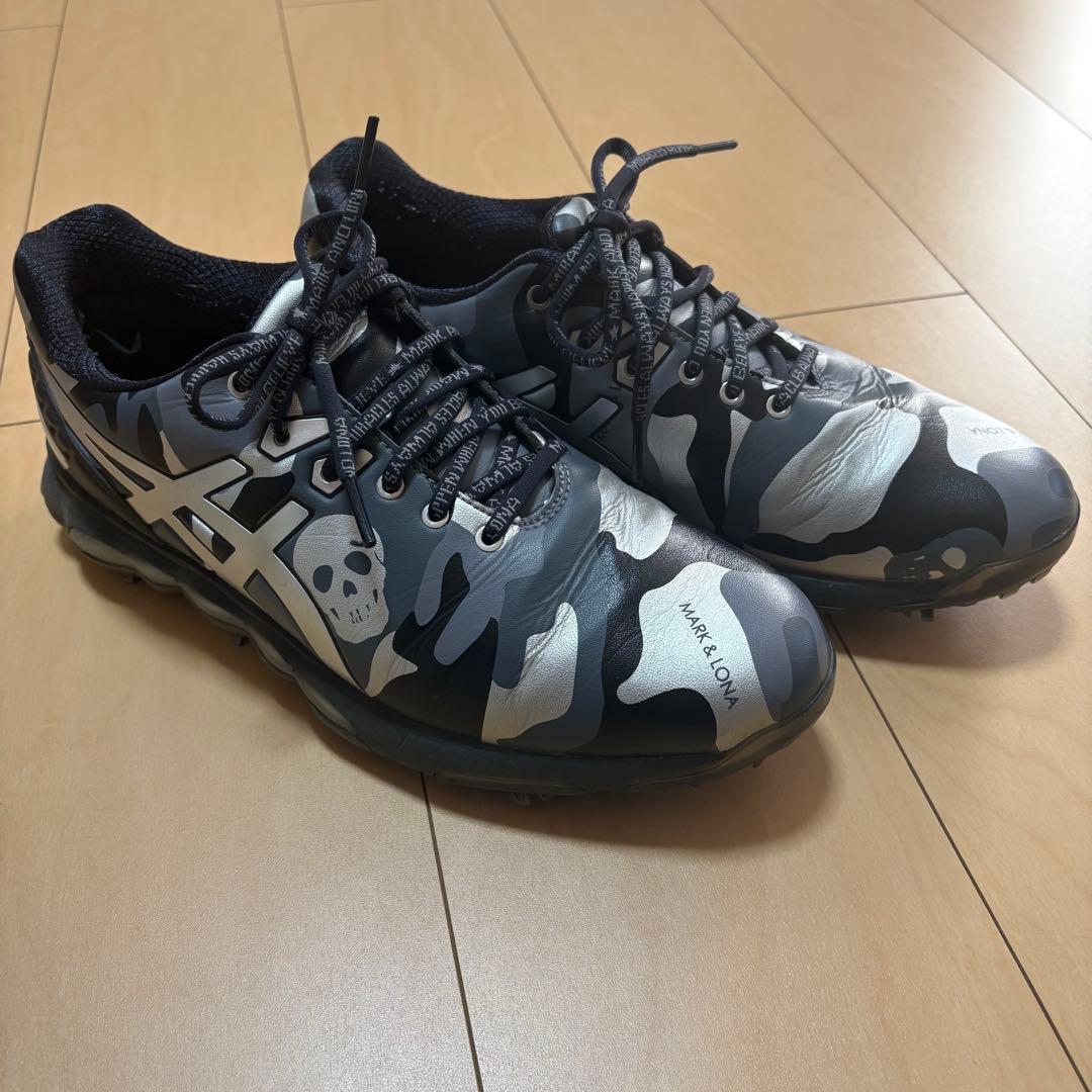 【河童】ASICS マーク＆ロナ ゴルフシューズ