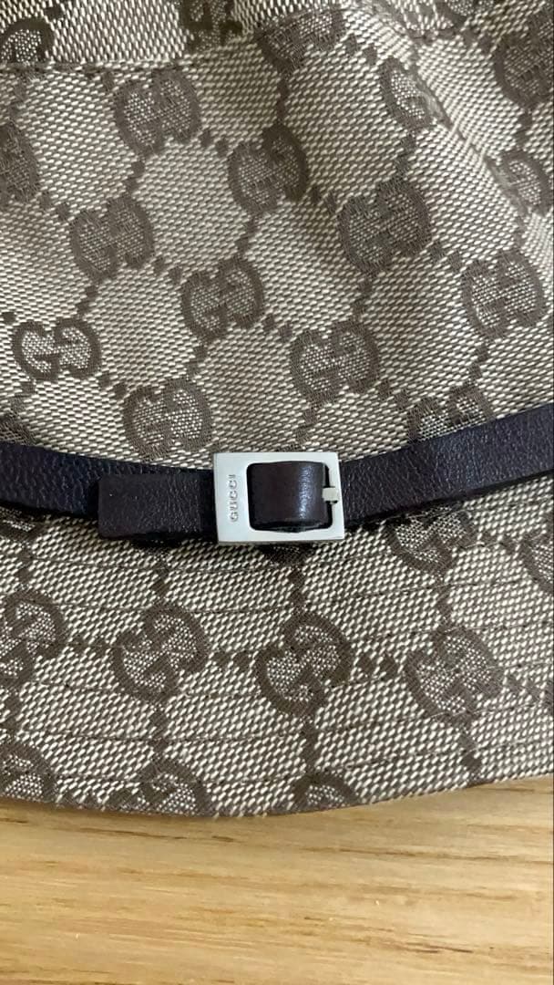 GUCCI GGパターン バケットハット Lサイズ