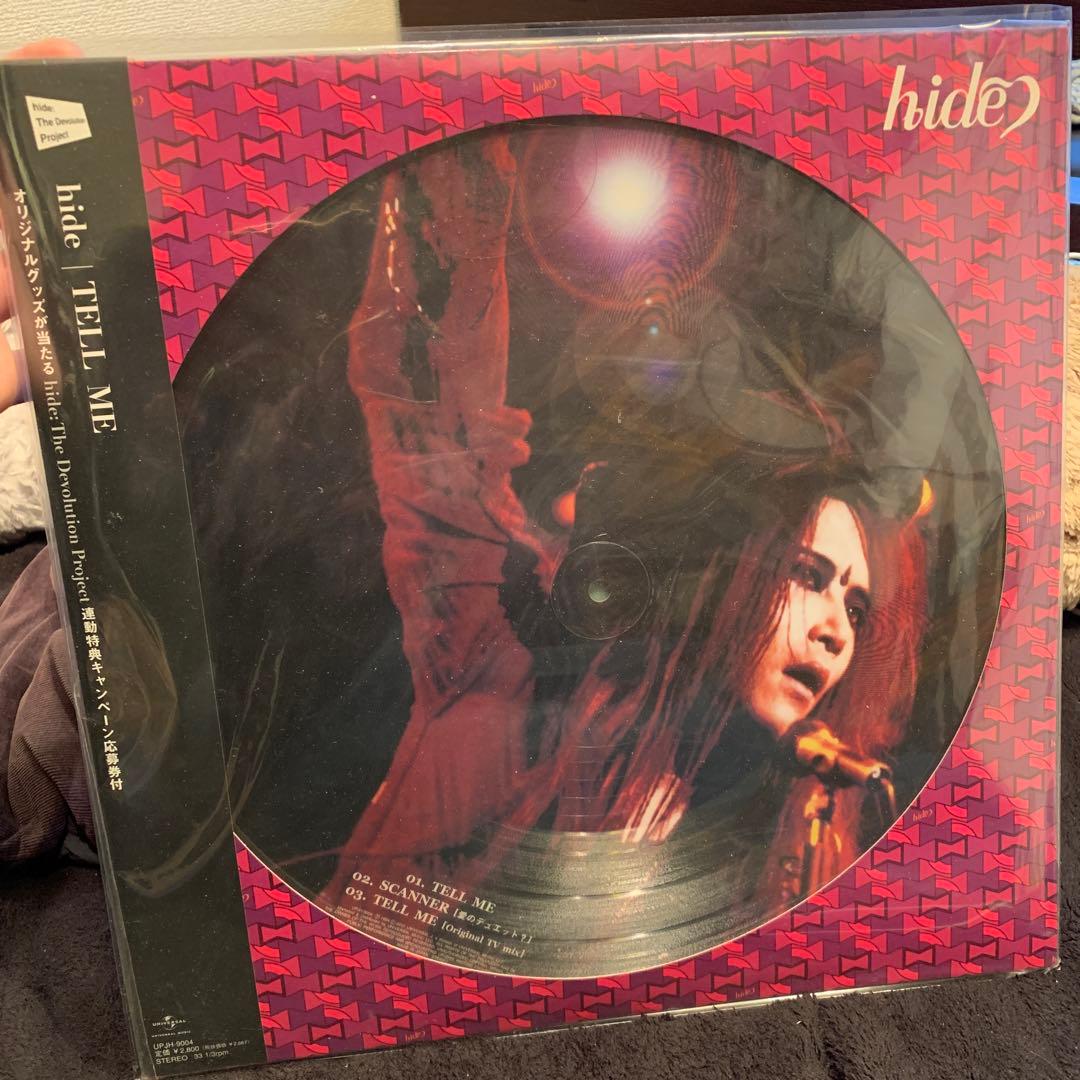 hide ピクチャーレコード tell me　 完全受注生産