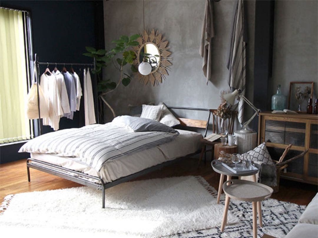 【東京都内23区配送無料】定価4万円　アイアン　ハンガー　ラック　スタンド