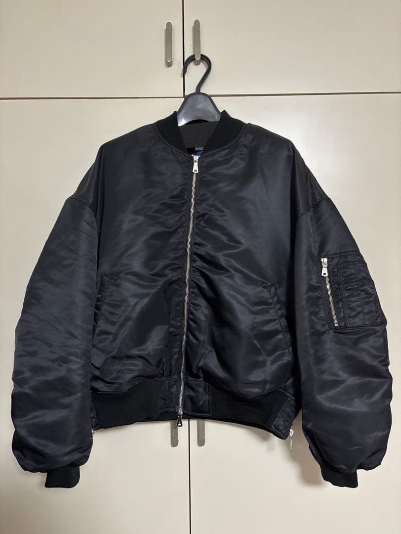 Prime-Over MA-1 Bomber Jacket ブラック