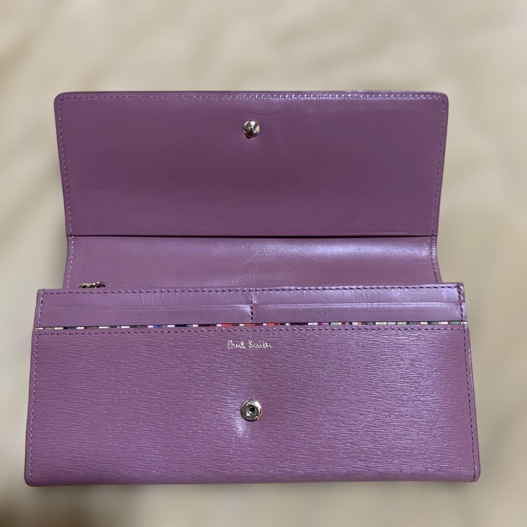 Paul Smith ライラック　長財布